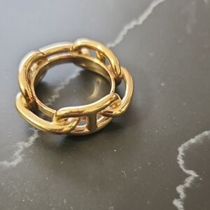 Hermès Bijouterie Fantaisie Scarf Ring